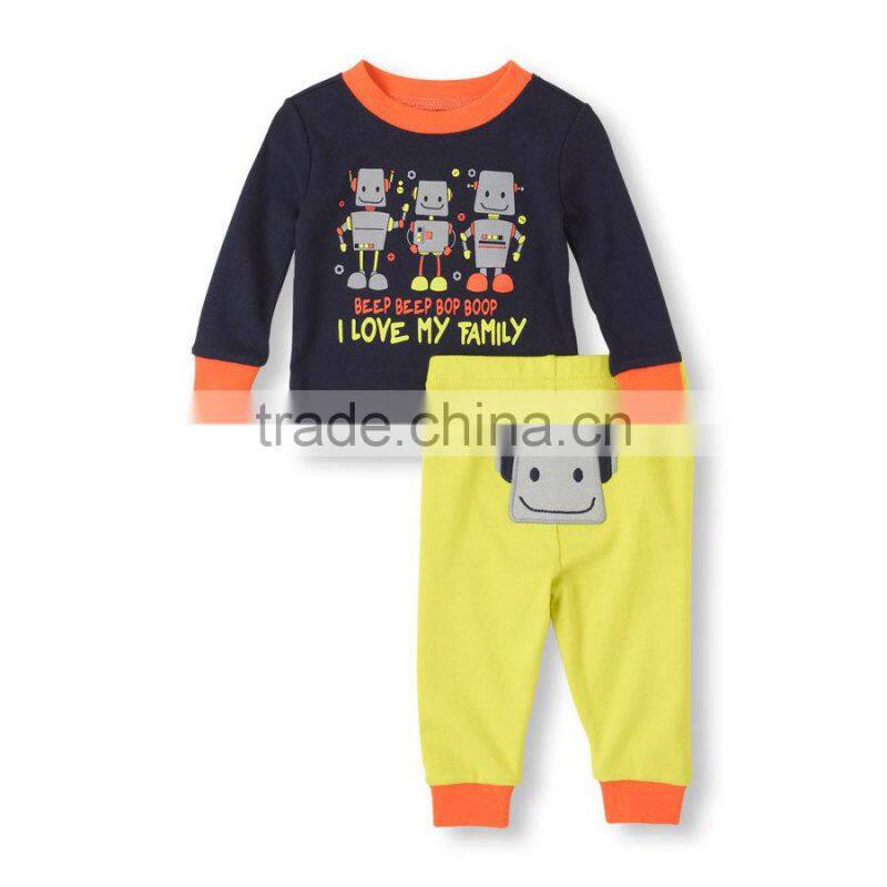 BOYS PRINTED PAJAMA SET