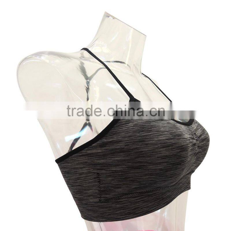 2016 strappy bra top underwear women sportswear bra top seamless underwear