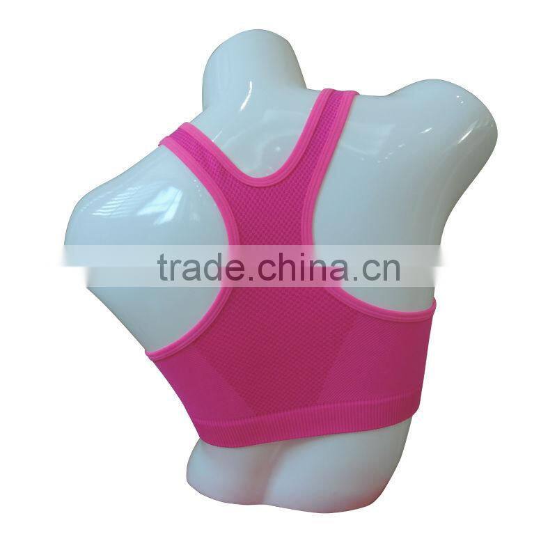 Wholesale cheap seamless woman underwear yoga bra lingerie ladies sport bra