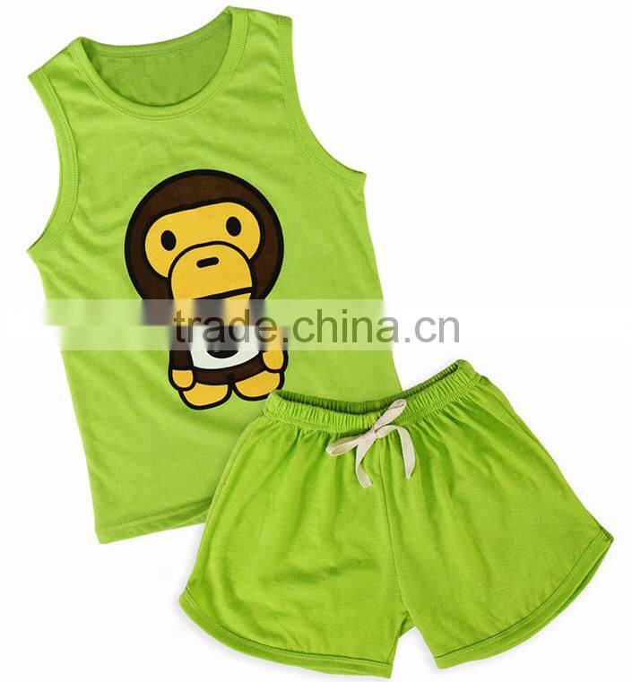 Customize Design Kids Summer Clothes Short Sleeve Children T-shirt With Cartoon Printing