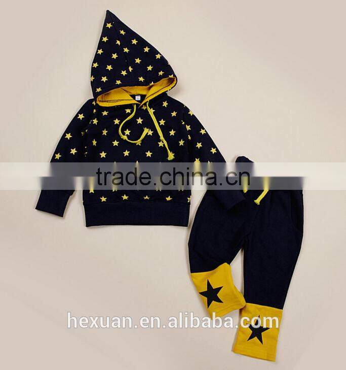 New Fashion Fall Boutique Outfit Kids Clothes Set Child Clothing Set