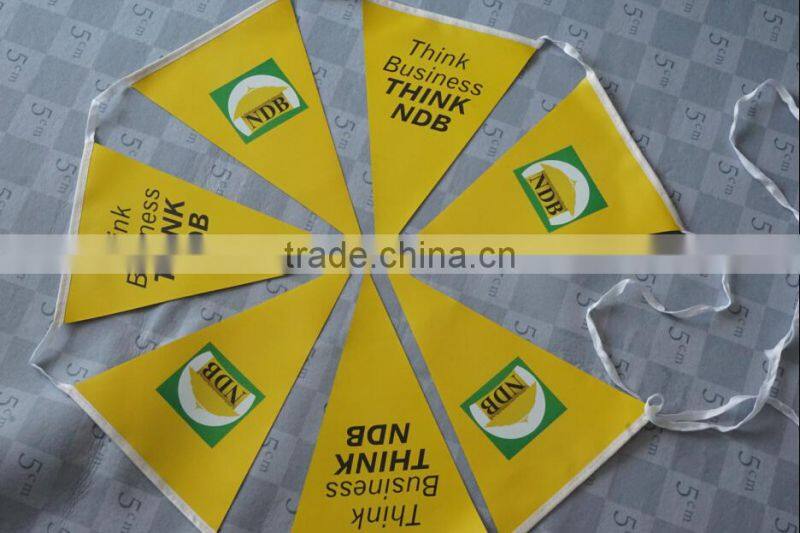 design string bunting flag