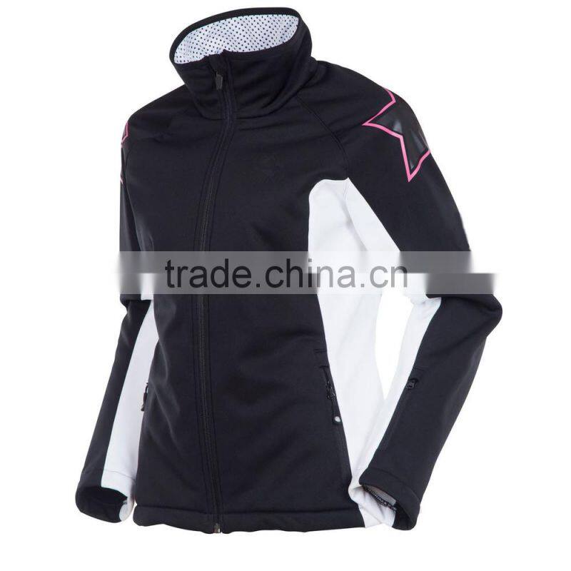 2016 new style european winter softshell jacket women