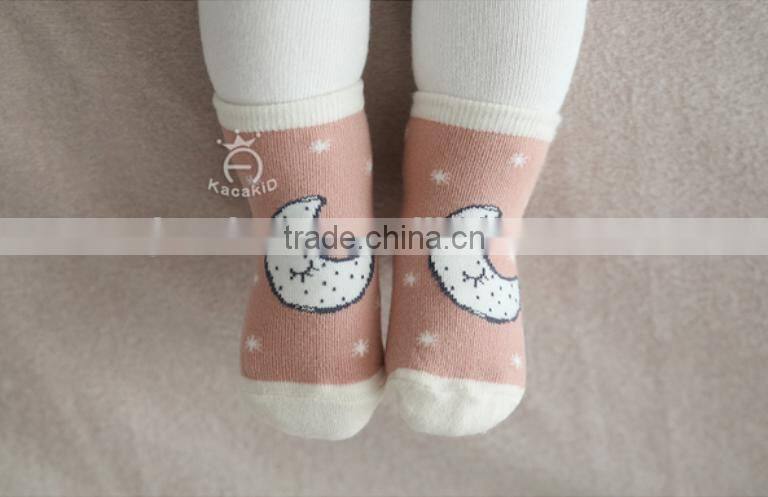 baby cute cotton socks, silicone print baby socks,baby socks