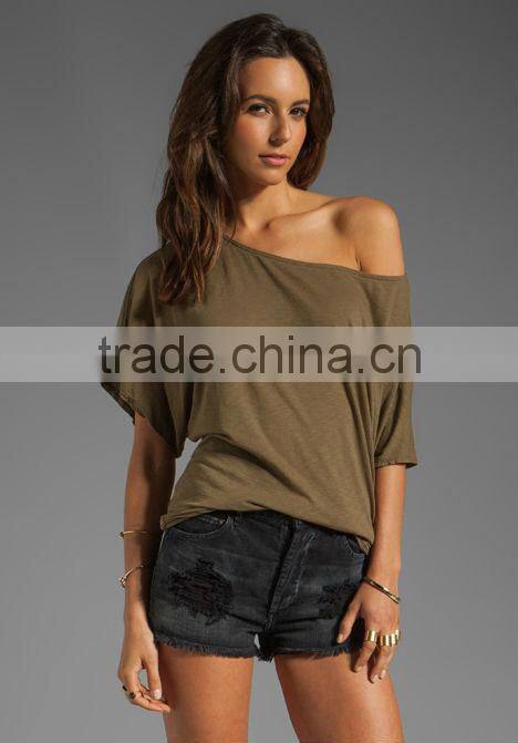 off the shoulder t-shirt wholesale