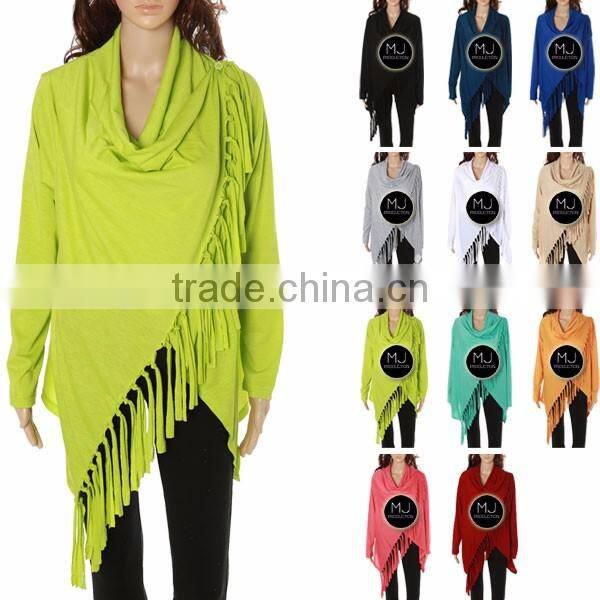 Wholesale slash top tassel blouses