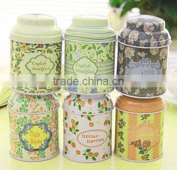 Multifunctional Novelty High Quality Customized Cylinder Tin Storage Box for Promotion