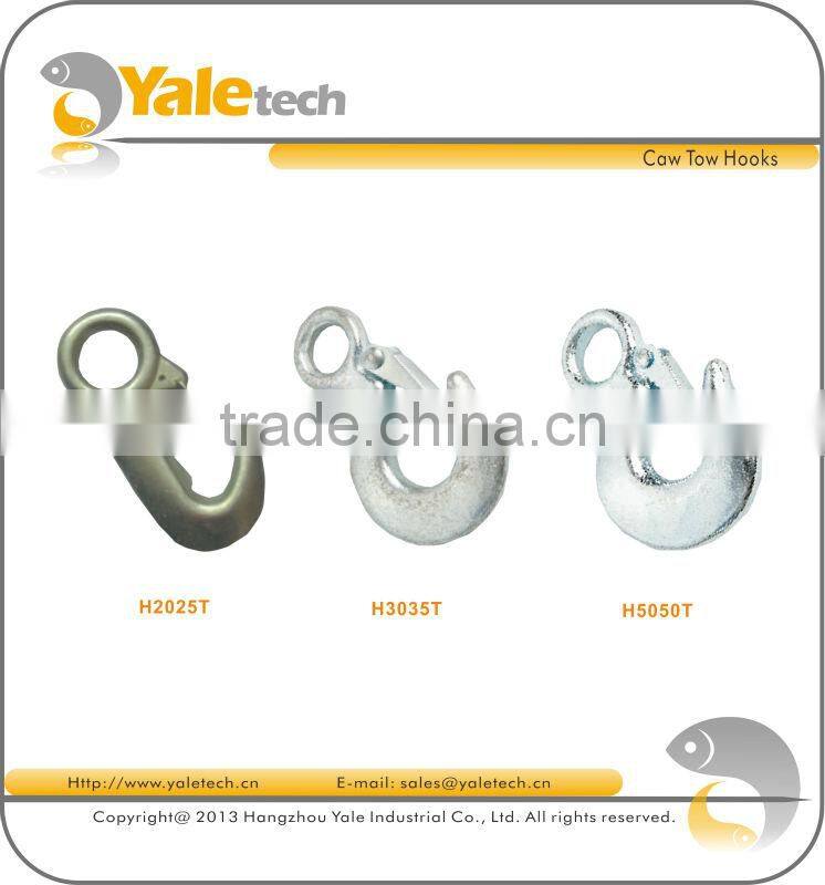 caw tow hook for cargo lashing(tie down straps)