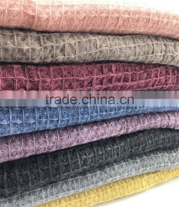 Women Plaid Cashmere Scarf pashmina Warm Winter scarf