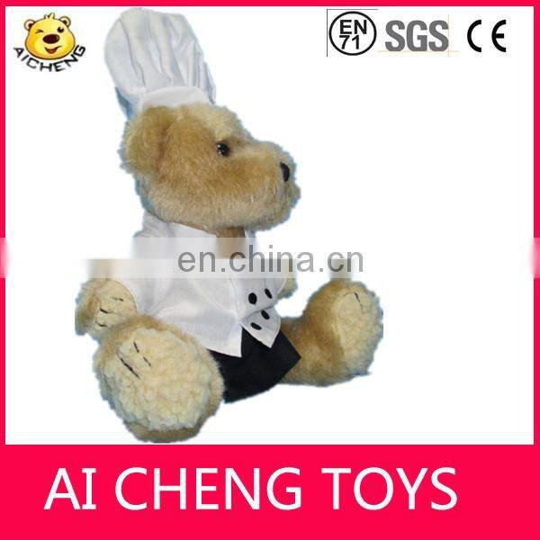 customize cute bear baby rattle hanging plush toys