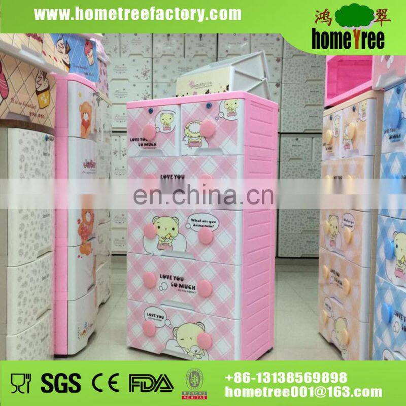 Colorful 3 Layers Waterproof Sample Tall Thin Storage Cabinets With 2 Handles
