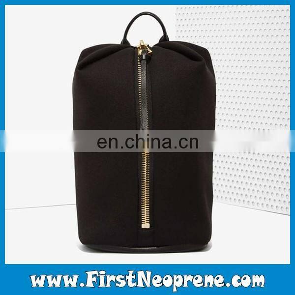 Shinning Star Cool Black Lightweight Neoprene Backpack