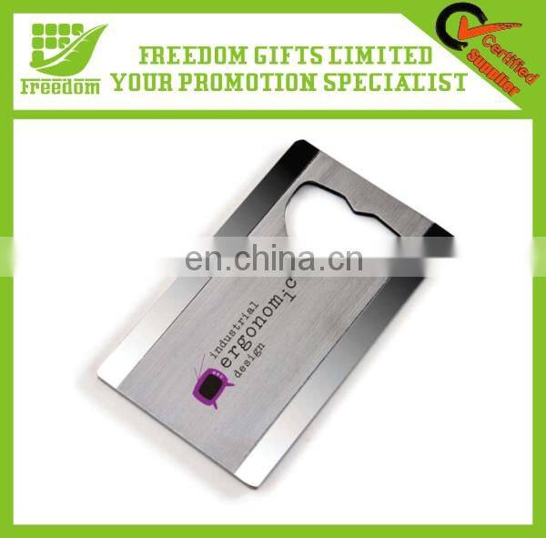 Fashion Custom Metal Flat Bottle Opener