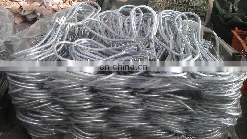 Hot dip galvanized high voltage arcing horn