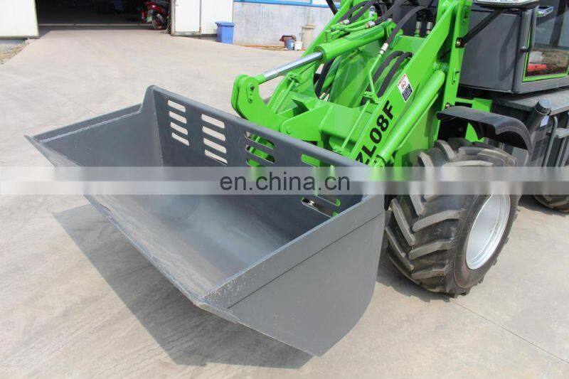 New 0.8Ton mini skid steer loader, mini excavator, mini garden loader