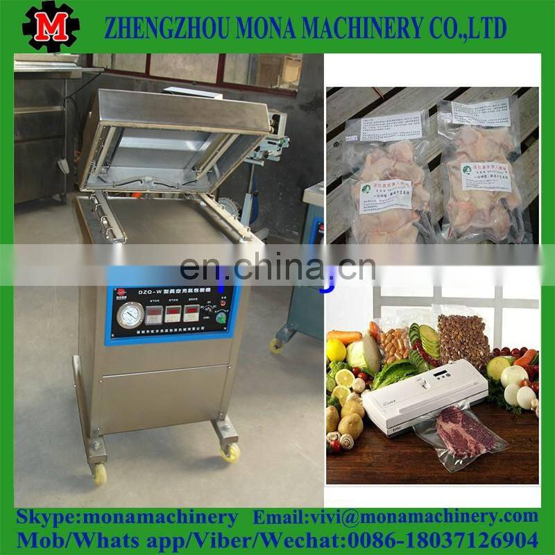 Automatic with nitrogen gas flush double chamber vacuum package machine