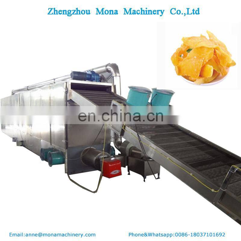 Fruits multilayer mesh belt dryer / Mesh net belt herb drying machine / Tunnel nets belt dryer for vegetables and fruits