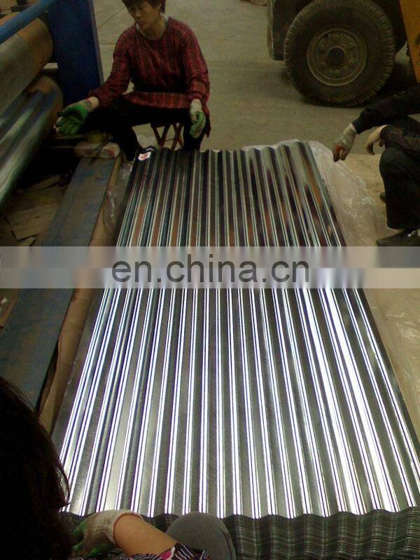 corrugated metal roofing sheet