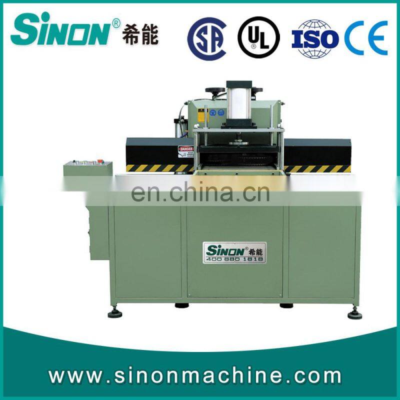 End Milling Cutting Aluminium PVC Profile Machine For Windows Doors Portable Machine