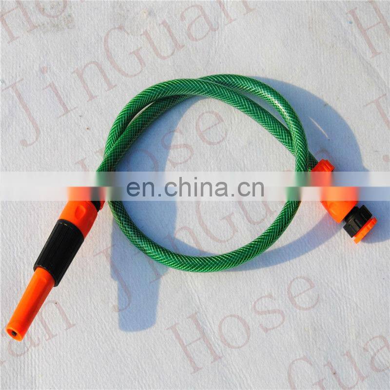 Transparent PVC Fibre Reinforced Mesh Hose, Clear Braided Hose, Soft PVC Water Pipe T