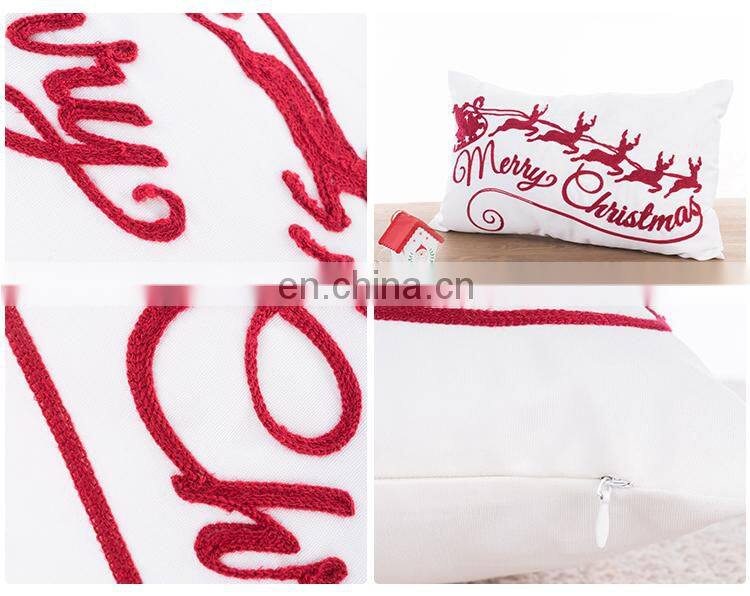 Wholesale factory price luxury decorative sofa printed embroidered cushion cover for gifts luxury sofa cushion