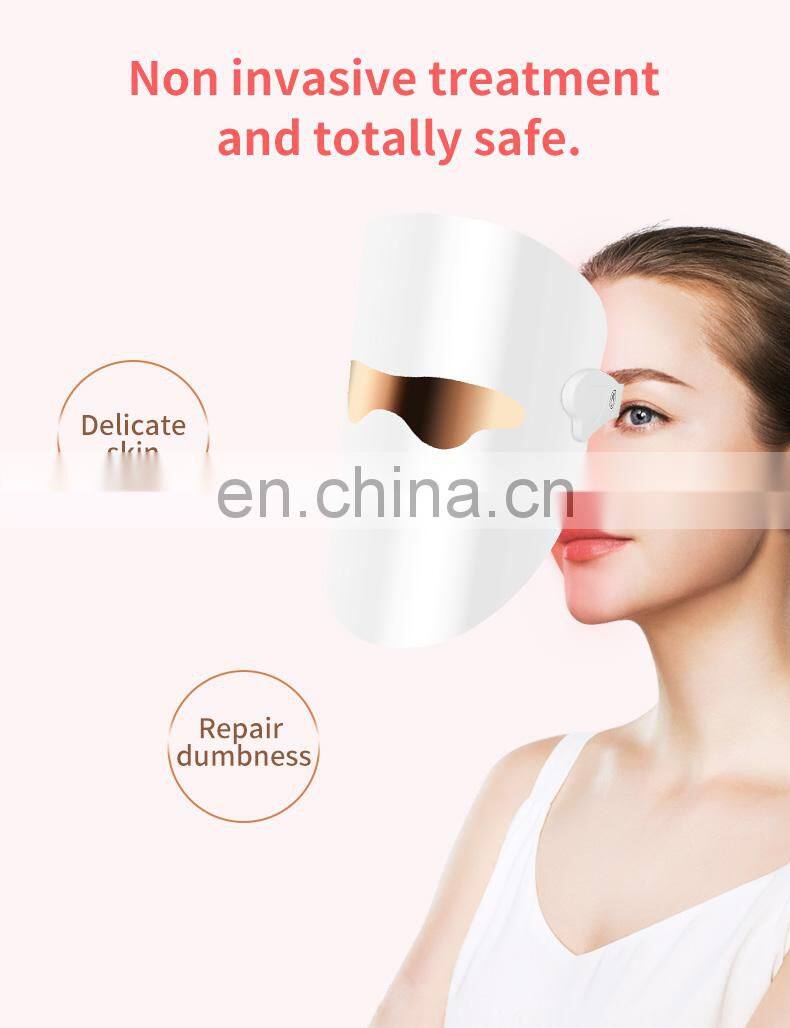 amazon hot sale led light therapy facial skin care mask