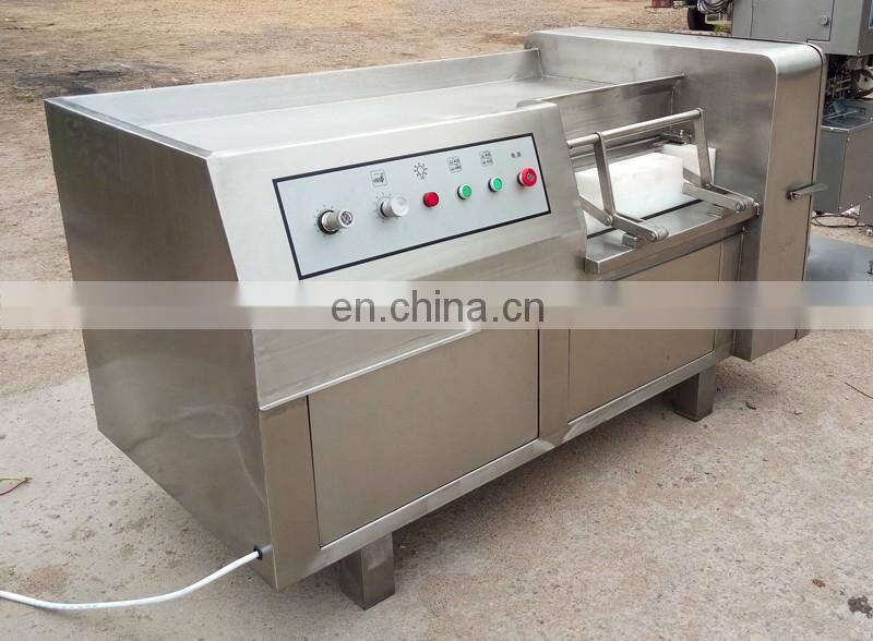 4mm frozen Meat Cube Cutting Machine/ mutton cube dicer/ Poultry block dicer cutter machine