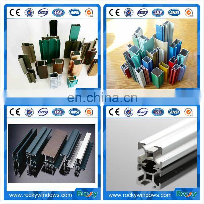 Powder coating windows door construction aluminum profile