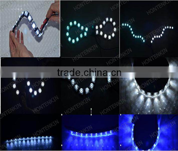 Ultra bright 12smd LED drl daytime running time light 12V waterproof LED light