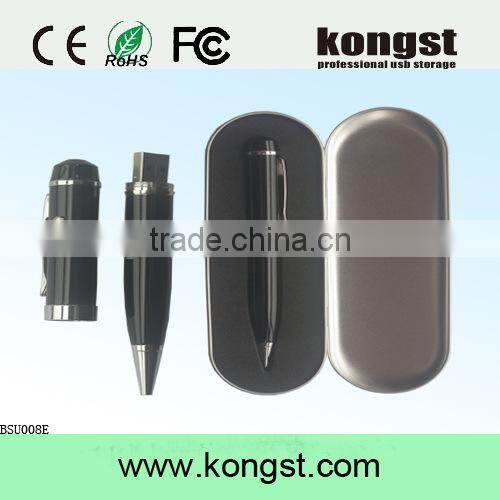 custom logo pen shape usb flash drive ,metal pen usb pendrive Popular customized metal custom 16gb pendrive cheap usb