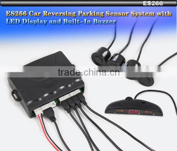 Erisin ES266 Auto Parking 4 Sensor Alarm System and Double CPU