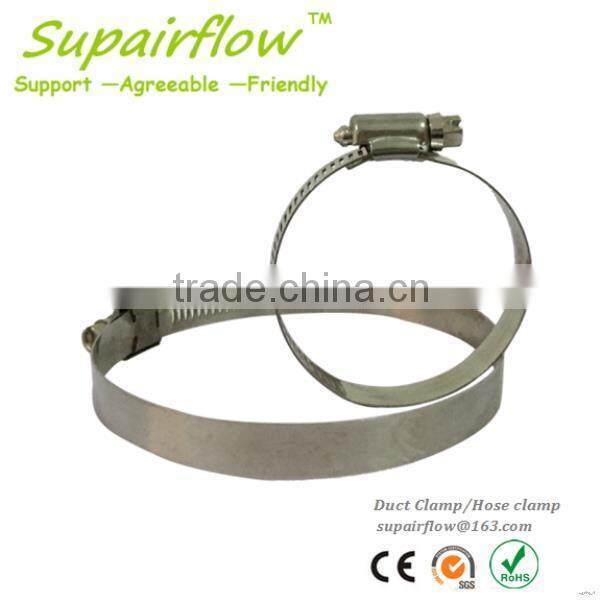 Popular new products non perforated worm drive hose clamp