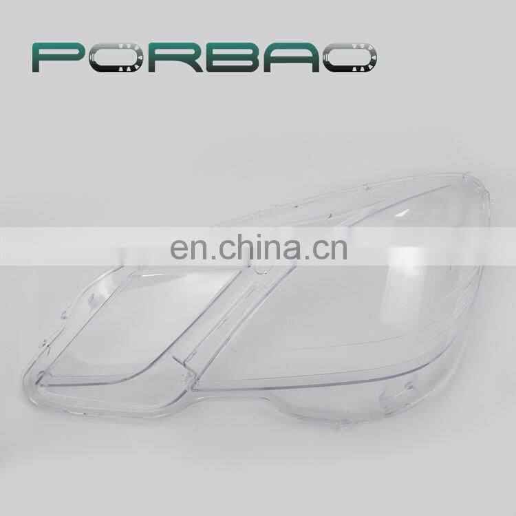 E-CLASS E300 E250 Old Style Transparent Headlights Lens Cover for W212 09-13 Year