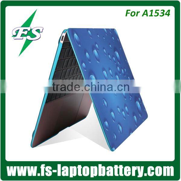 Popular transparent crystal cover case for Apple Macbook 11" 13" 15'' Notebook protector Case shell Cover