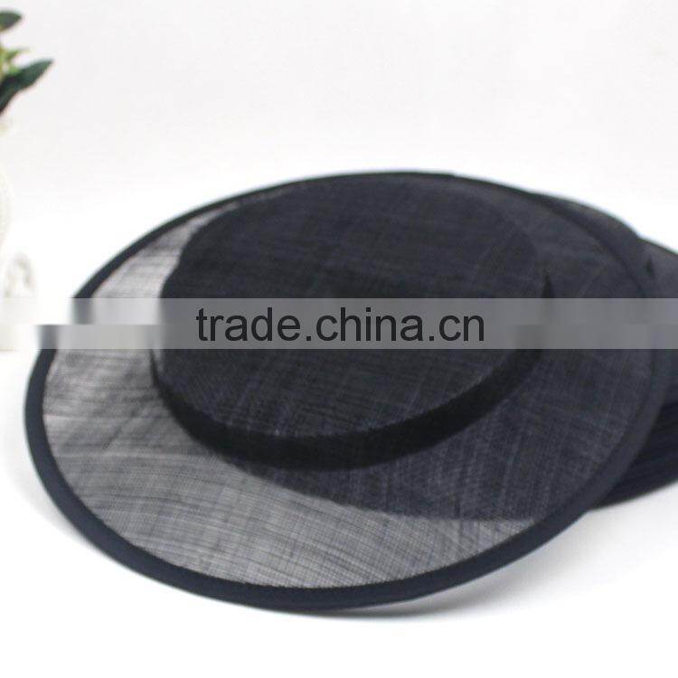 Custom Design Fascinator Hat Sinamay Base For Wedding/Party Hat