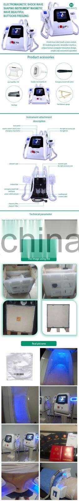 cryo cavitation rf cryo skin tightening machine cryo pen with cylinder 1 set one unit