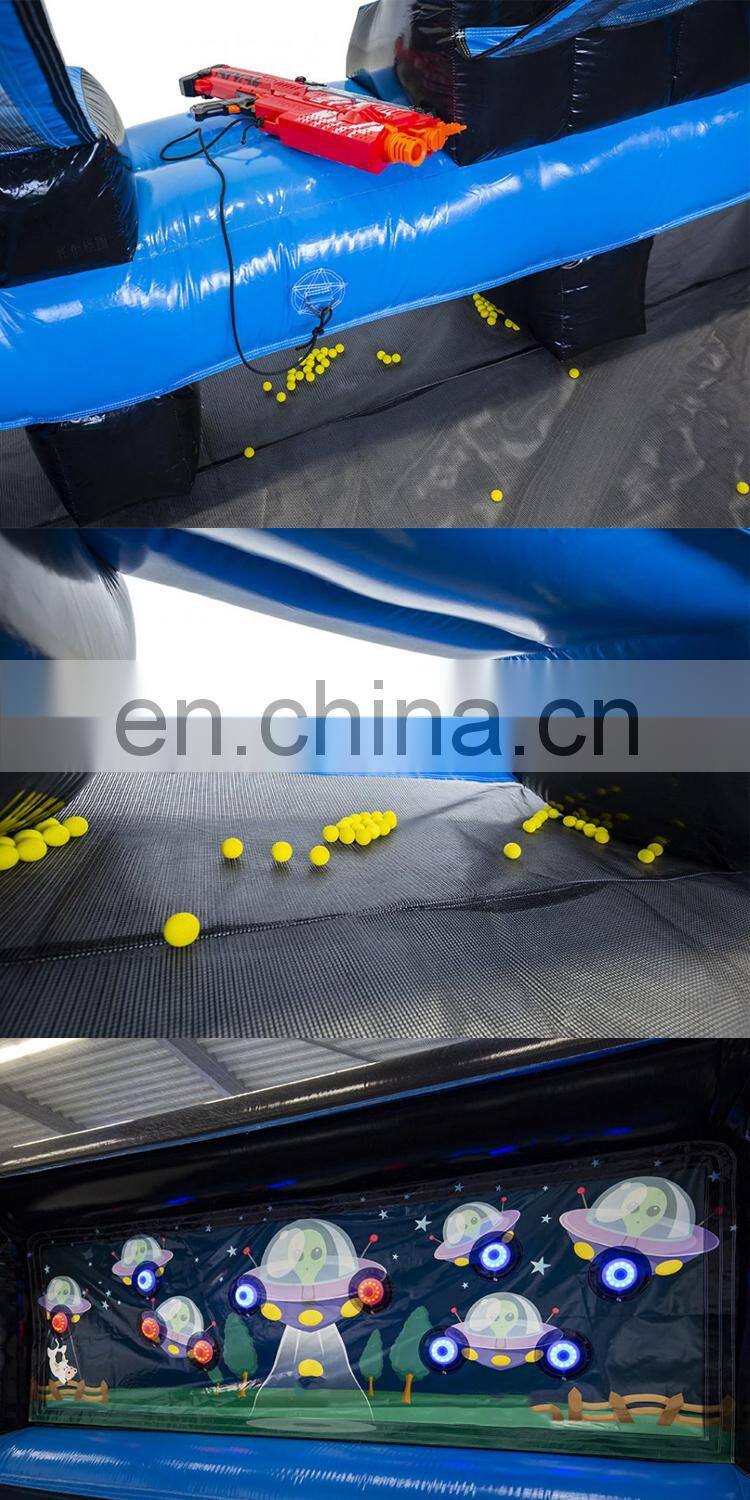 Interactive Games Inflatable Shooting Gallery Games with IPS for Sale