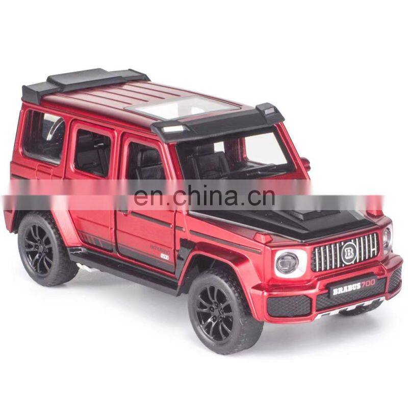 1:32 diecast alloy TOY CAR off-road vehicle model pull back toy BRABOS 700 SUV