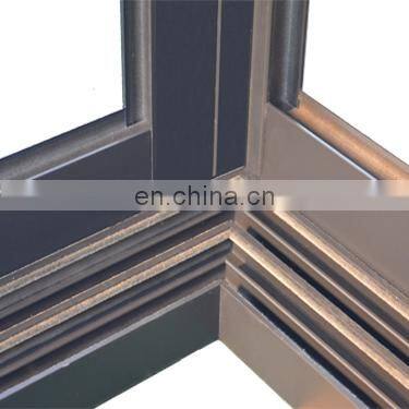 YY designed Australia standard modern Corner aluminum sliding door with double gazed glass for home or apartment use