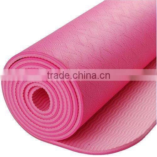 Eco Friendly Tpe Yoga Mat for Pilates Learners