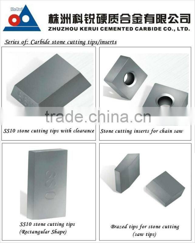 square inserts carbide blanks with hole
