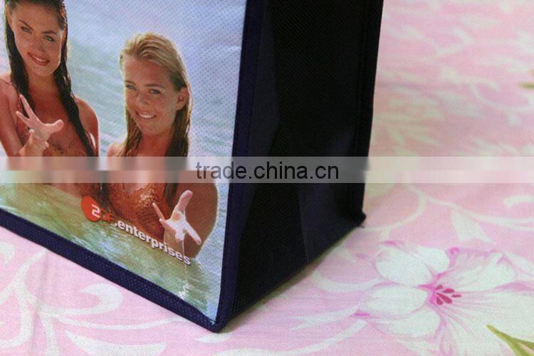 Laminated pp Non Woven Grocery Tote Bag