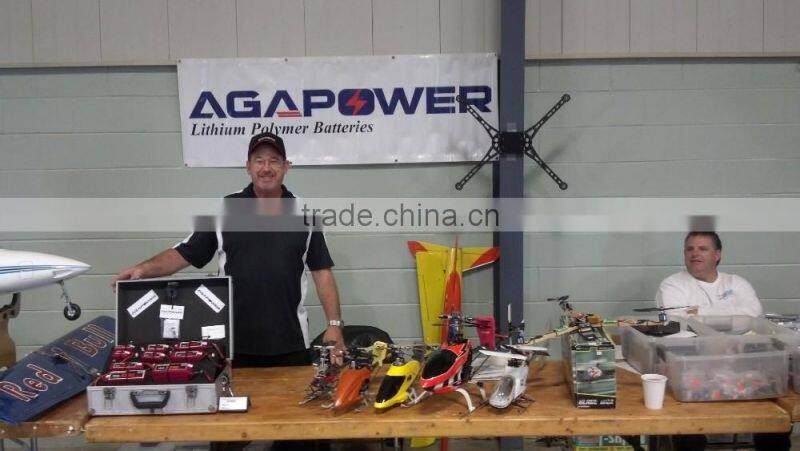 AGA Power rechargable lipo battery | 22.2v 4200mAh 30c 6s rc power for remote control airplanes