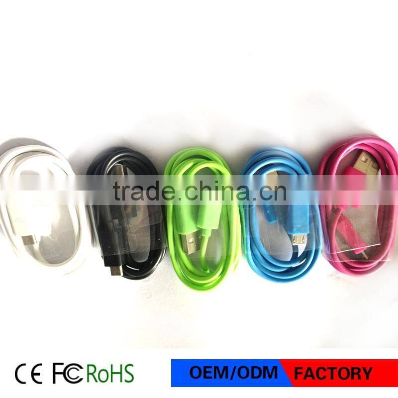Original Micro Android USB Phone Cable Charger Data Jeweled 8-Pin Sync Cable For iPhone Micro