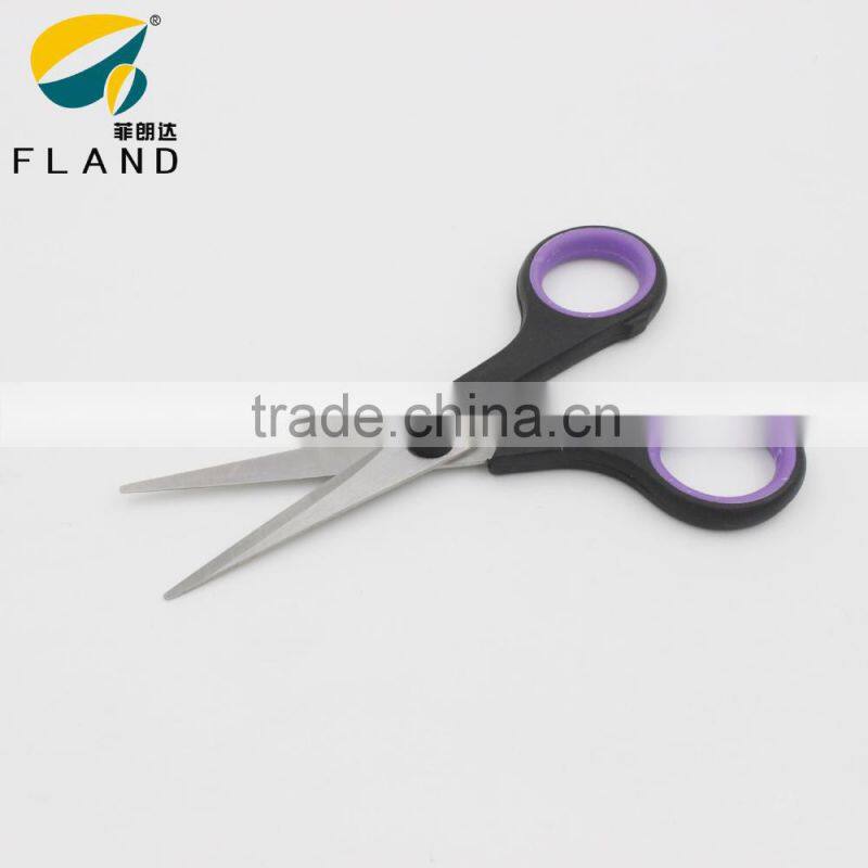 YangJiang Factory price Office Scissors with TPR Soft Handle student scissors set