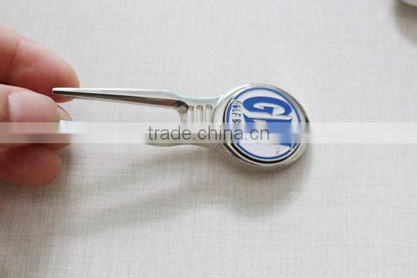 2014 Metal Custom Divot Tool With Golf Ball Marker