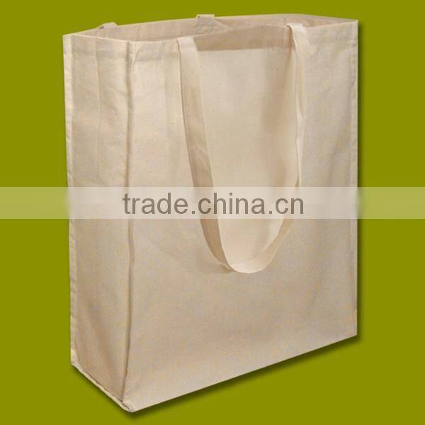 2016 Caramel Cotton Carrier Bags with Short Handles