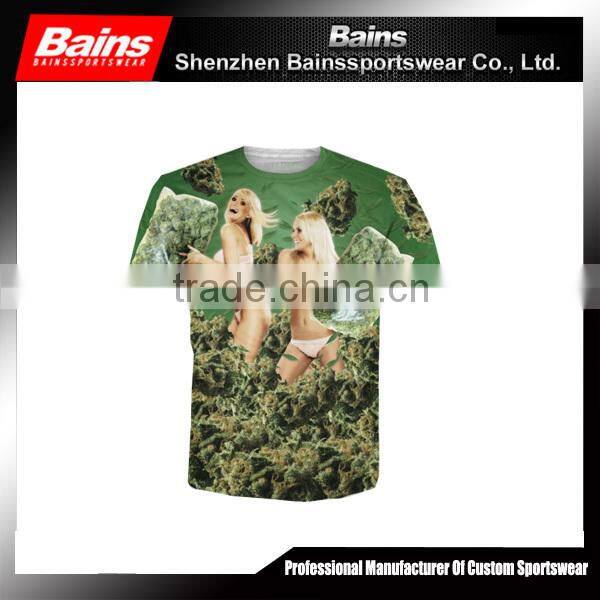 High quality custom sublimation t shirt sublimation