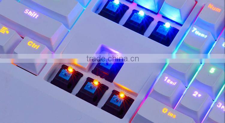 2015 Latest Backlight gaming Mechanical Keyboard