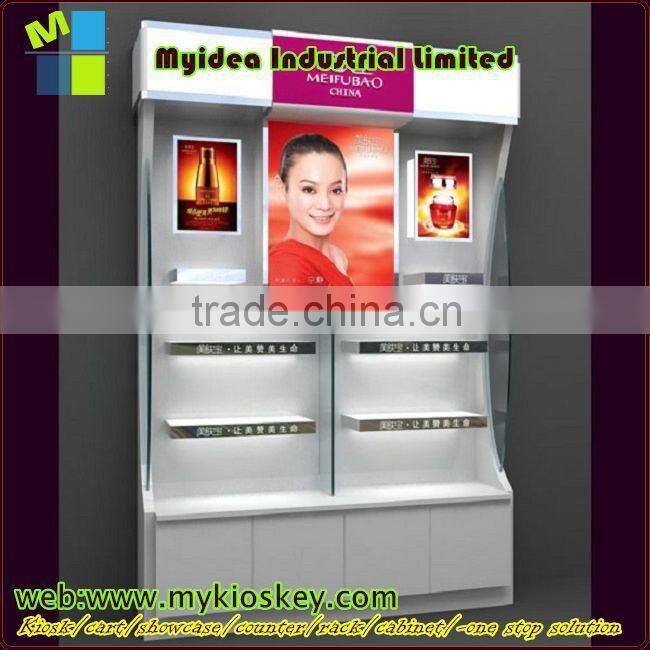 cosmetic display cabinet/cosmetic cabinet/cosmetics display showcase